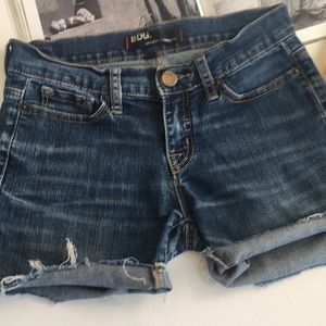 SOLD! Bdg cuffed denim shorts size 25